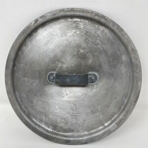 Vintage Dura-Ware Aluminum Pot Lid Cover Made in USA Model 410 Size: 10.5"